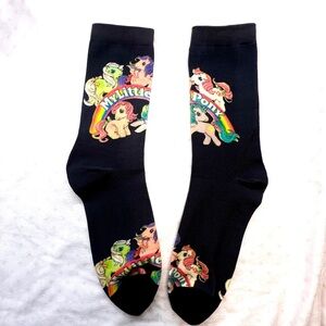 My Little Pony Black Socks
